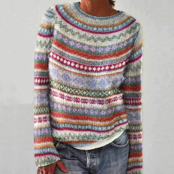 Lily | Stilvoller Retro-Pullover