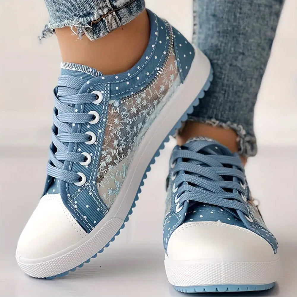 Jeanne | Flache Komfort Sneakers