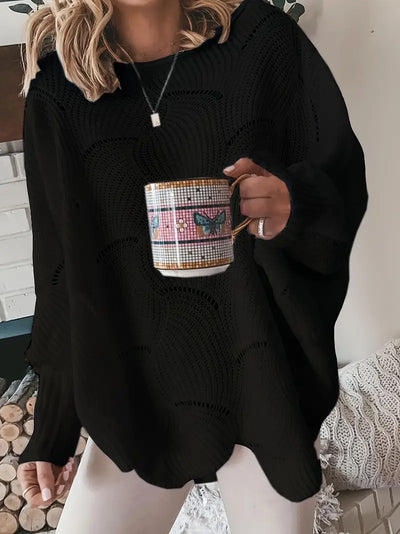 Amélie™ | Übergroßer Strickpullover