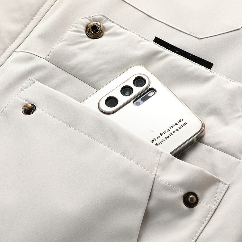 Logan | Wind- und Wasserdichte Komfortjacke mit Taschen