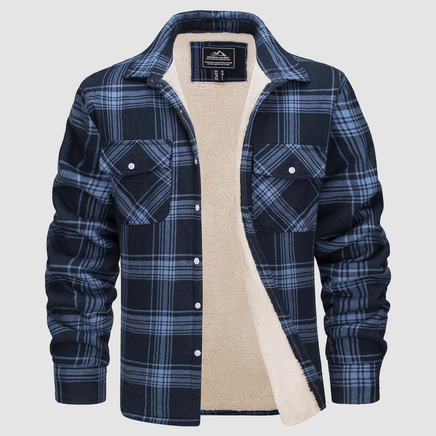 FLEECE-DOPPELJACKE
