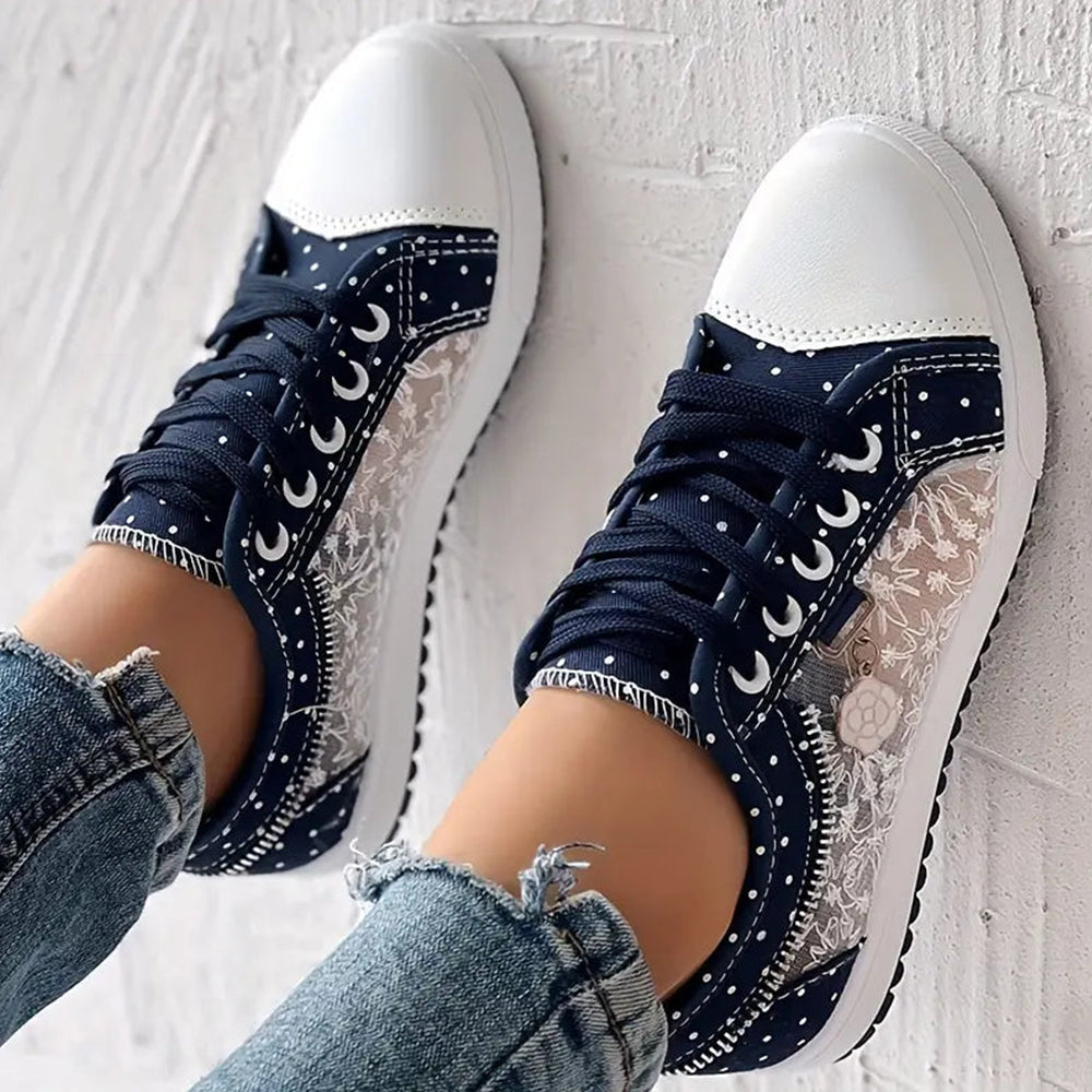 Jeanne | Flache Komfort Sneakers
