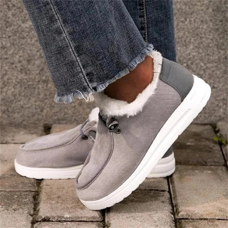 Luna | Plüsch Knöchel Schnee Stiefel