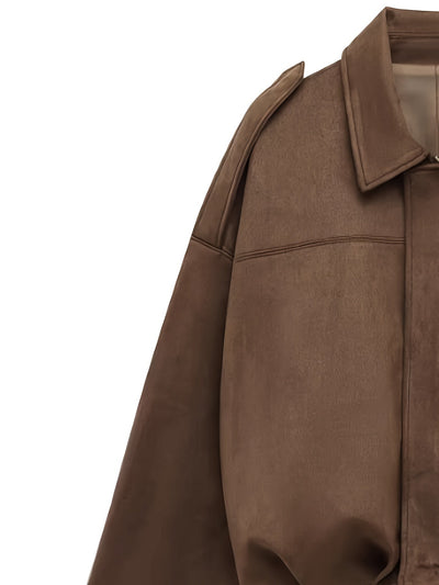 Siena™  | Kurze Wildlederjacke im Retro-Stil