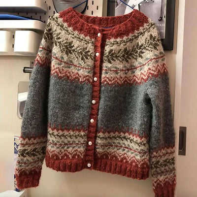 Jessica | Vintage Isländischer Cardigan