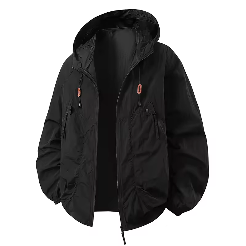 Carter | Wasserdichte Outdoor-Windjacke mit verstellbarer Kapuze