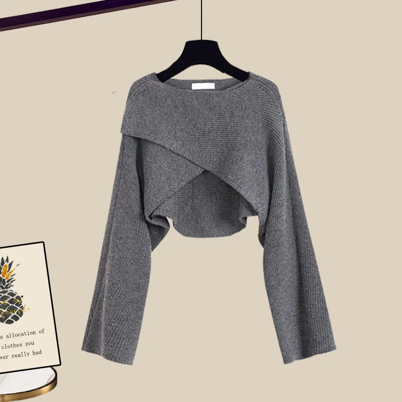 Mia™ – Bequemes, Weiches Dreiteiliges Set mit Langen Ärmeln