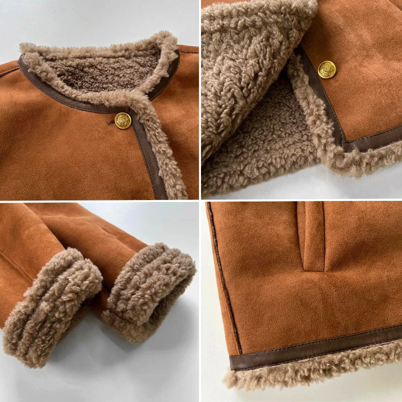 Adelina™ | Modische Jacke mit Knöpfen