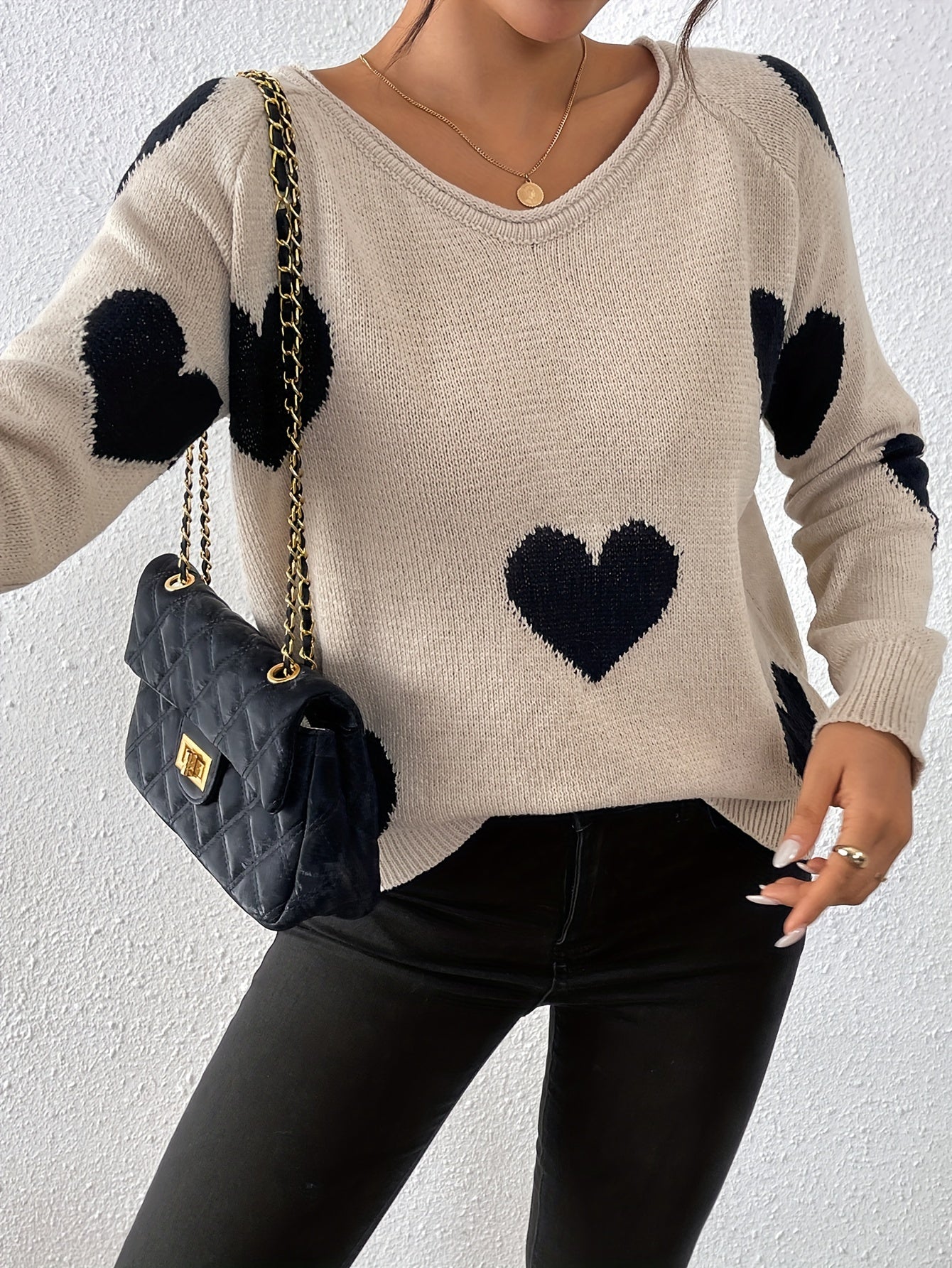 Lory | Eleganter Langarmpullover