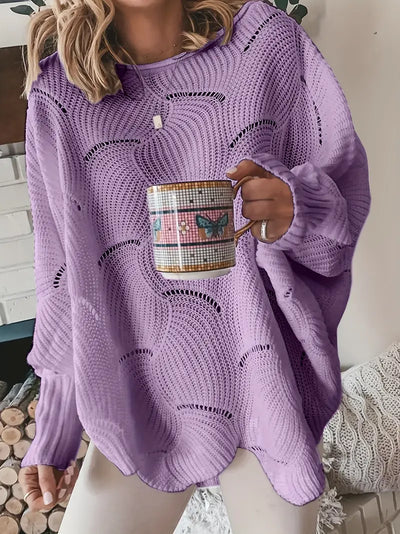 Amélie™ | Übergroßer Strickpullover
