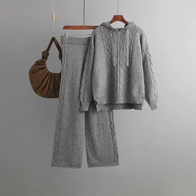 Firenze™ - Super Bequemes Oversize-Strickkombinationsensemble