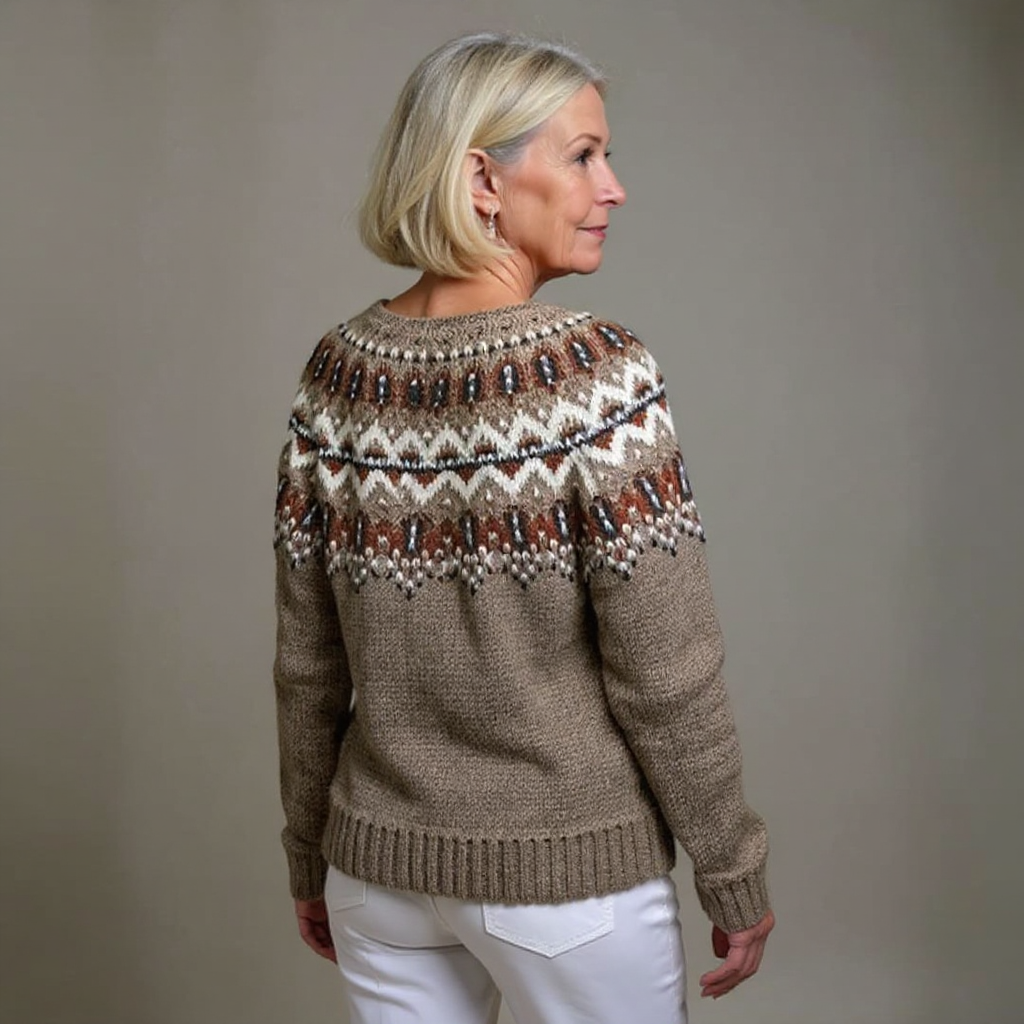 Adeline | Vintage Isländischer Cardigan