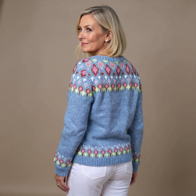 Quinnie | Vintage Isländischer Cardigan
