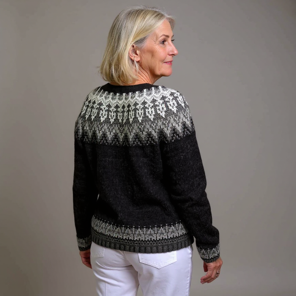 Nevaeh | Vintage Isländischer Cardigan