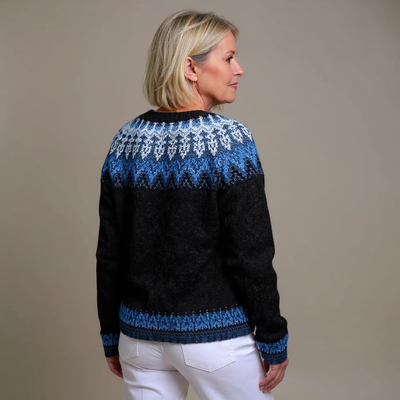 Givanna | Vintage Isländischer Cardigan