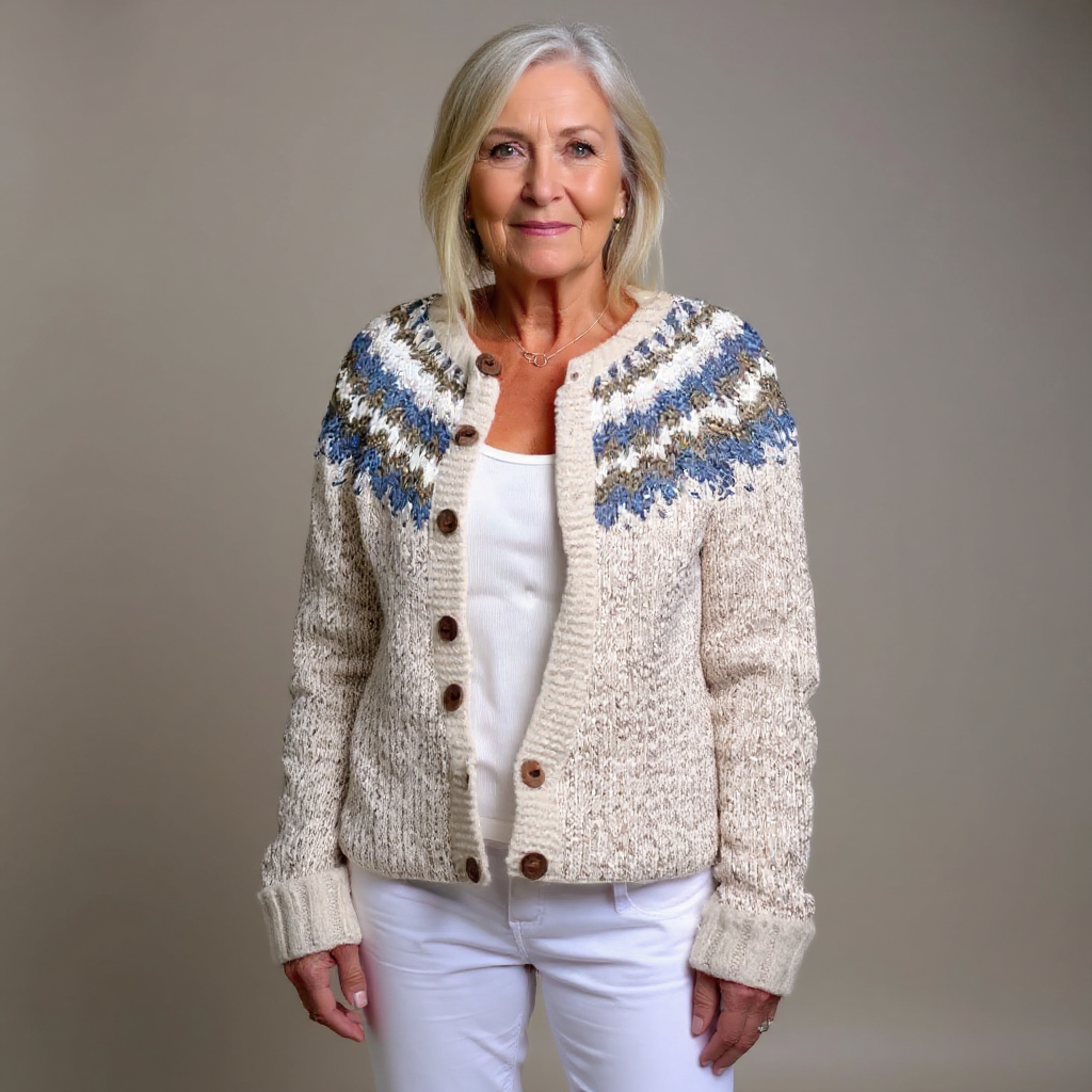 Peyton | Vintage Isländischer Cardigan