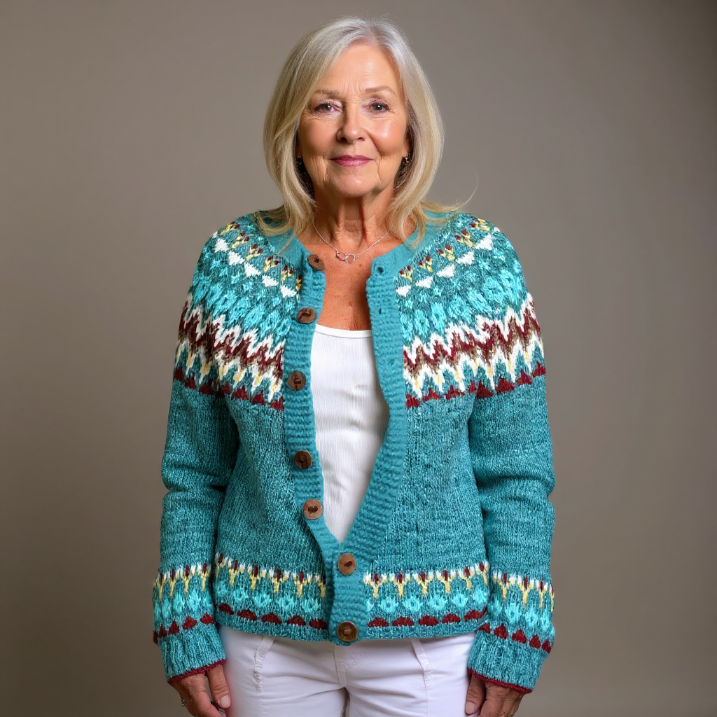 Serenity | Vintage Isländischer Cardigan