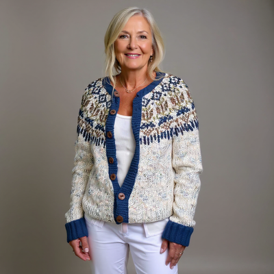 Hailey | Vintage Isländischer Cardigan