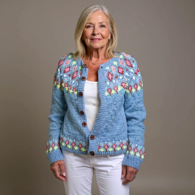 Quinnie | Vintage Isländischer Cardigan