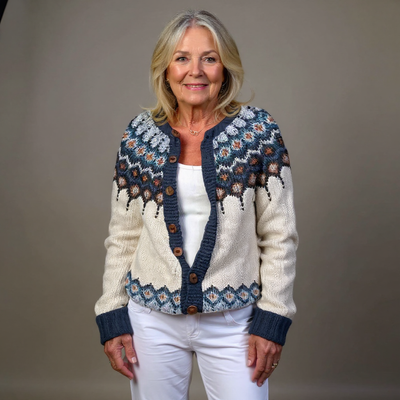 Kylie | Vintage Isländischer Cardigan