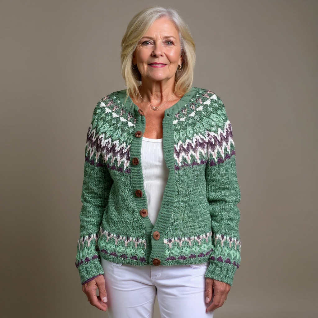 Delilah | Vintage Isländischer Cardigan