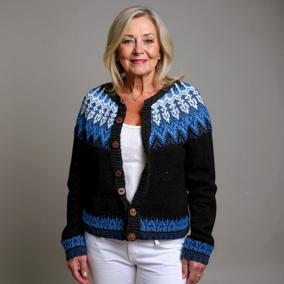 Givanna | Vintage Isländischer Cardigan