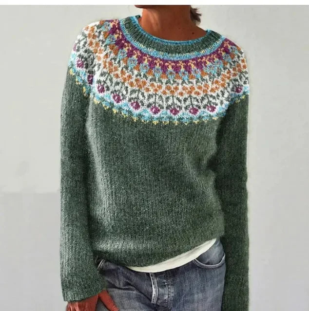 Helena ♡ Retro-Pullover für den Herbst
