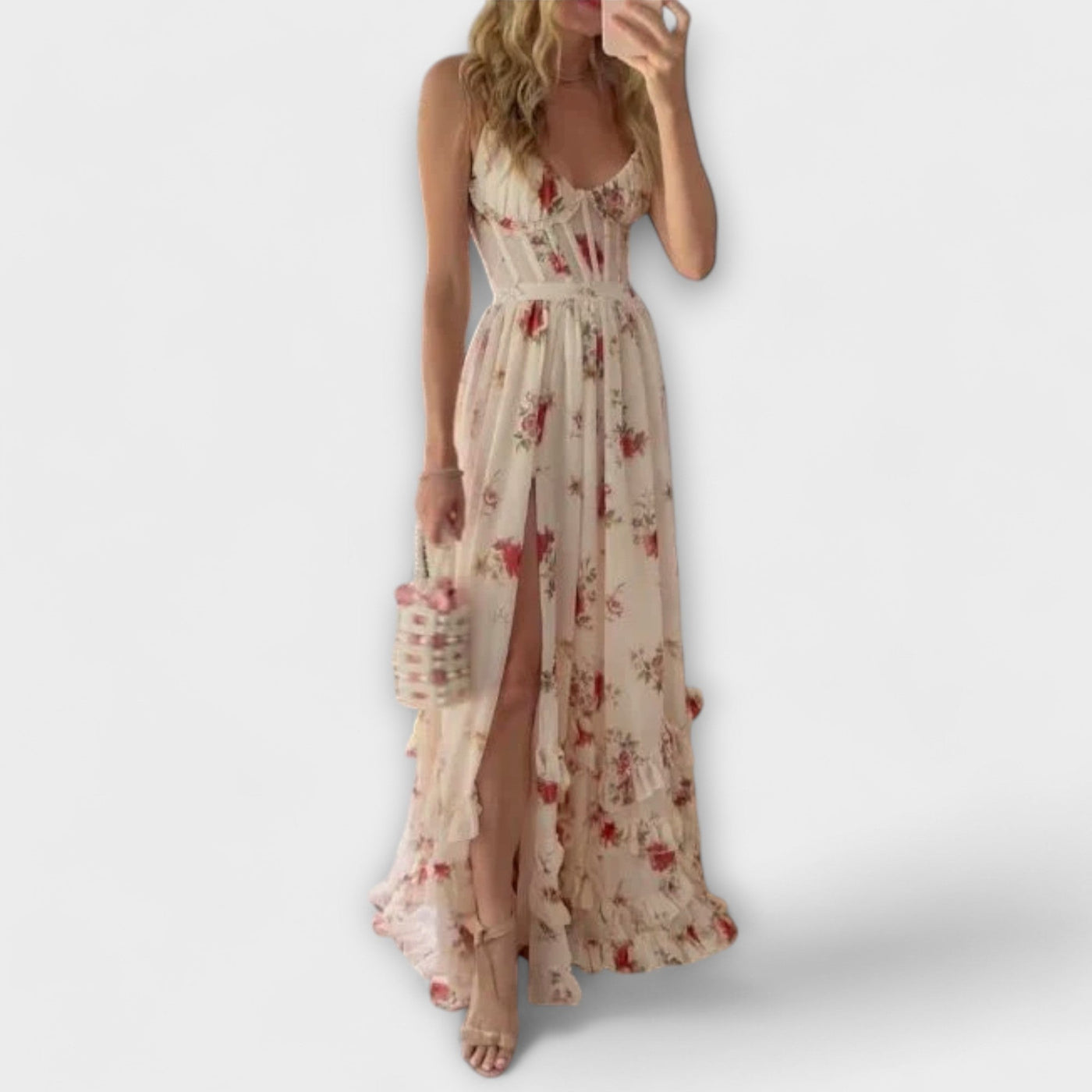 JOANA – Kleid mit Blumenmuster