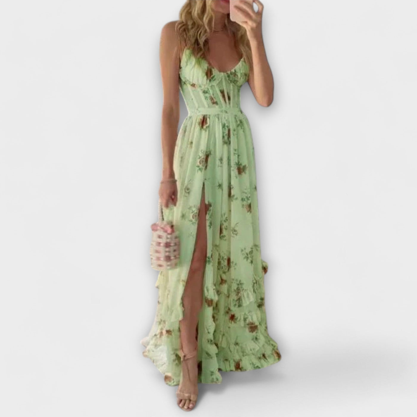 JOANA – Kleid mit Blumenmuster