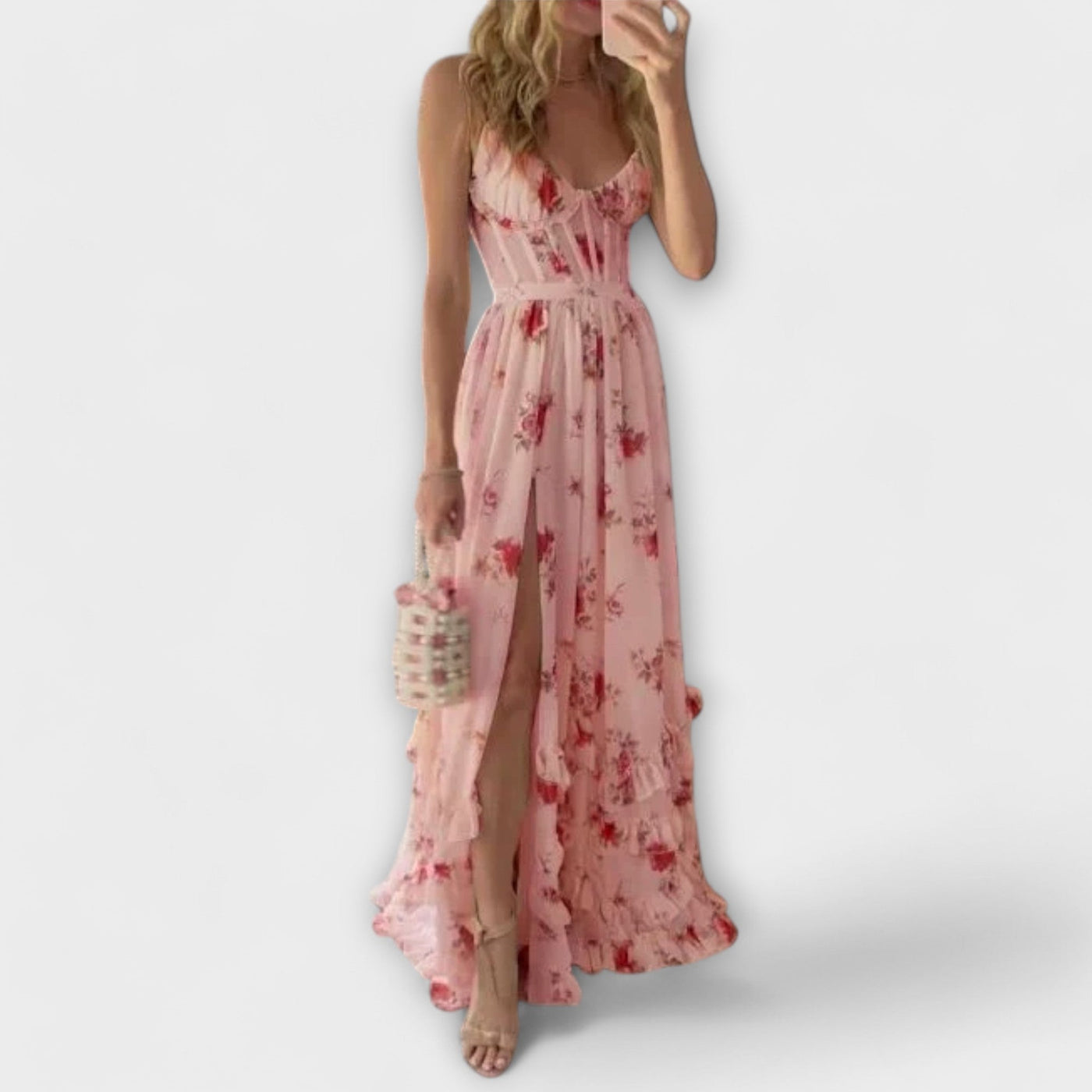 JOANA – Kleid mit Blumenmuster
