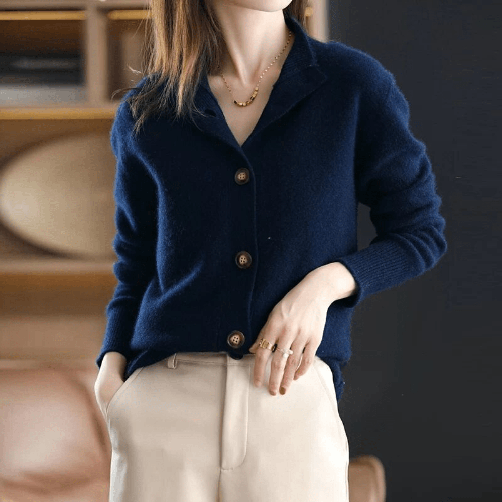 Annie | Cashmere Strickgilet