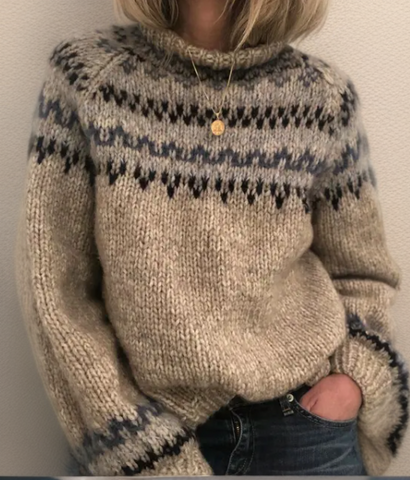 Annarosa | Retro-Chic Pullover