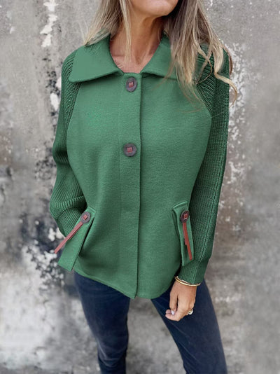 Aveline™ | Klassische Button-Strickjacke