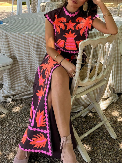 Katia - Bedrucktes Set Top und Rock