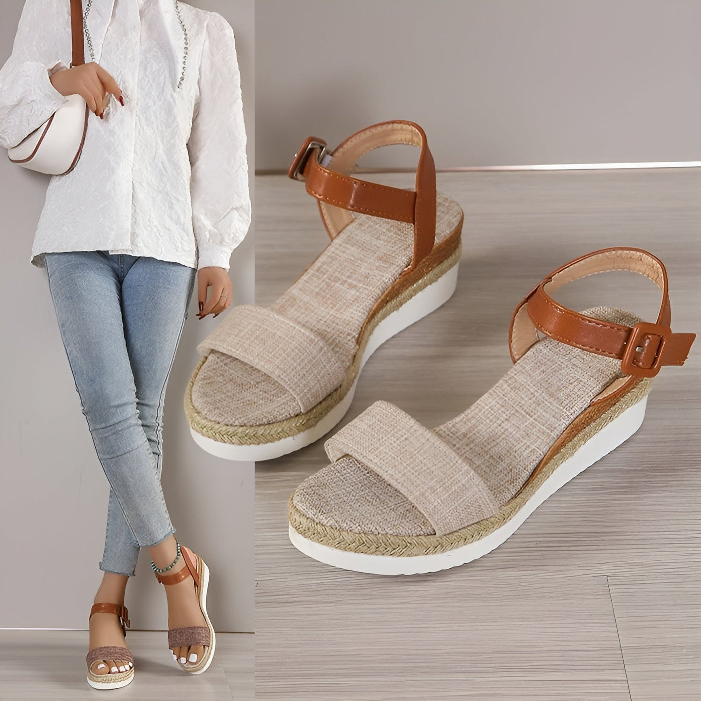 Hanna™ | Ortopädische Sandalen – Komfort und Unterstützung in einem