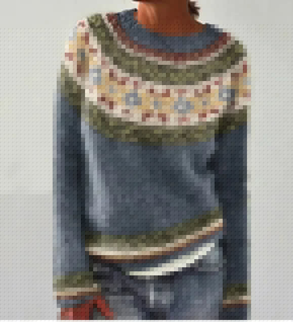 Livia ♡ Retro-Pullover für den Herbst