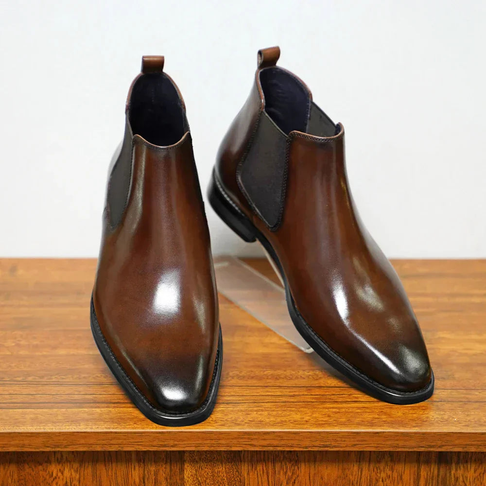 Blake™ | Elegante Chelsea-Stiefel aus feinem Leder