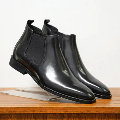 Blake™ | Elegante Chelsea-Stiefel aus feinem Leder