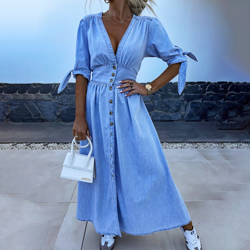 MILENA – Kleid Denim
