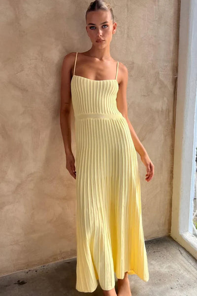 Marina - Langes farbiges Kleid