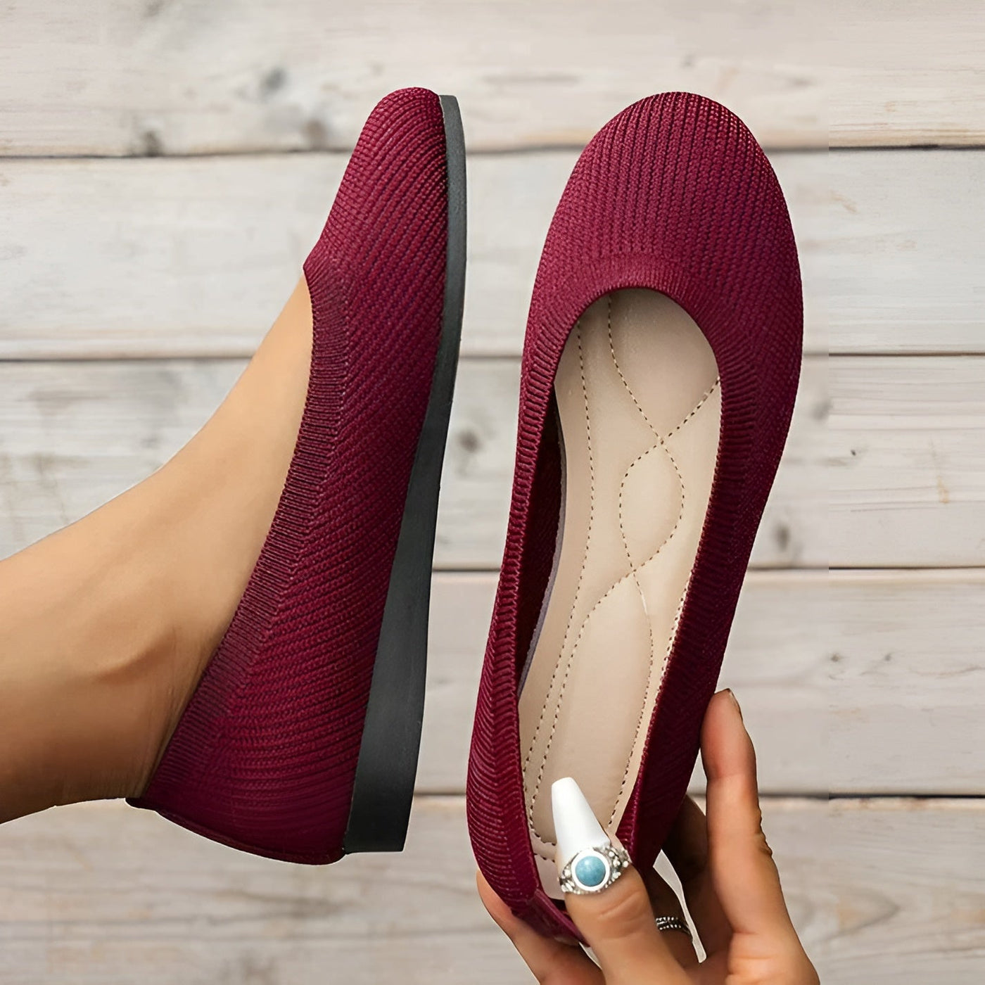 KAMILA™ ORTHOPÄDISCHE BALLERINAS | Gehen Sie schmerzfrei – mit Stil